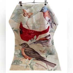 Like New Vicky Howard 2 Sided Birds Decorative Outdoor Flag 28” x 40”